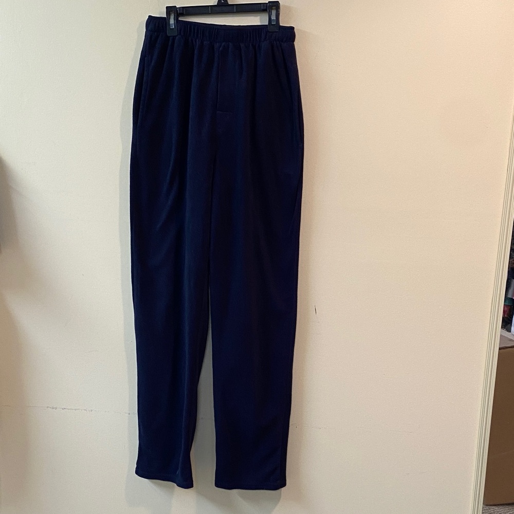 Perry Ellis Portfolio  youth Navy Blue PJ bottoms M